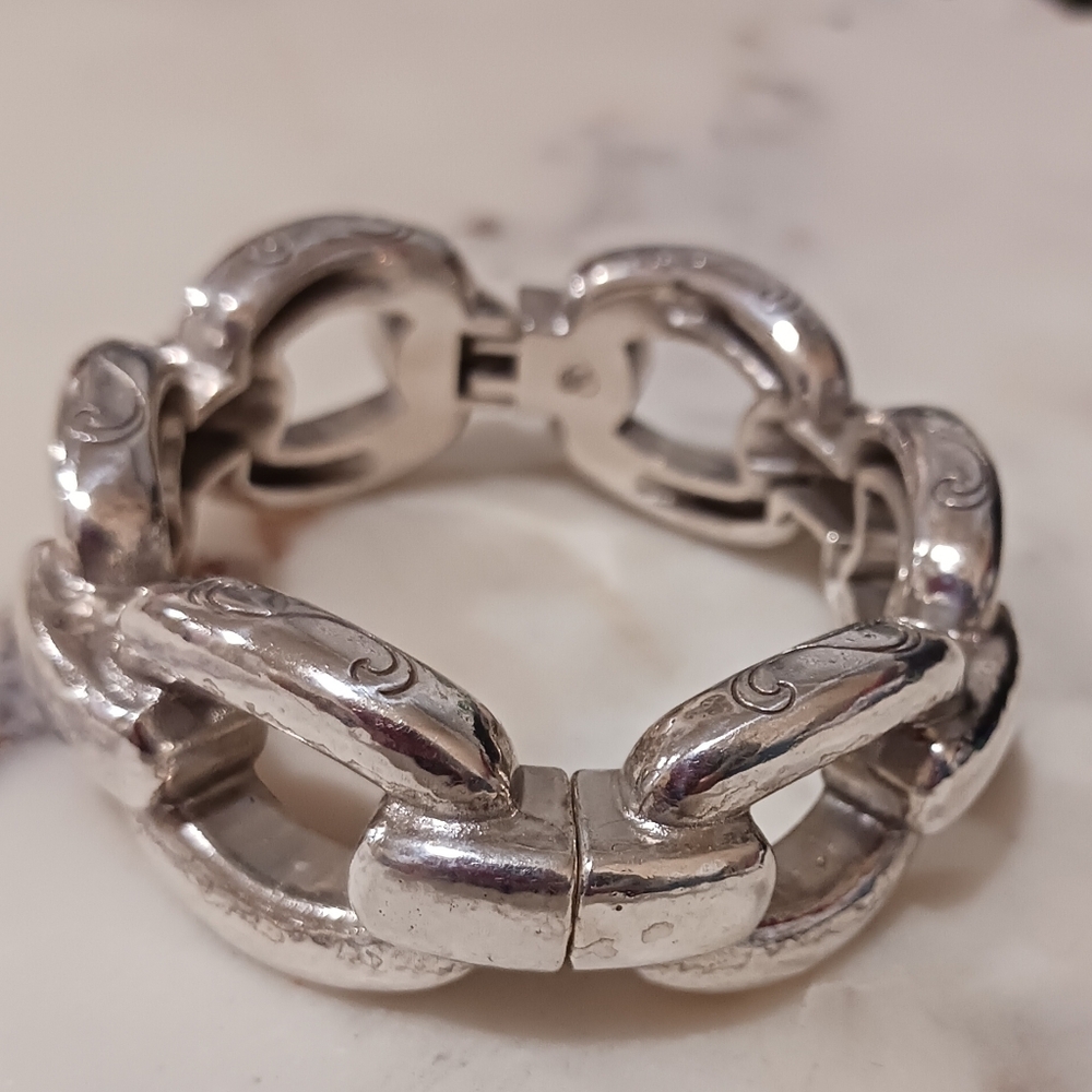 Brighton Interlock Link Bangle Bracelet - image 2
